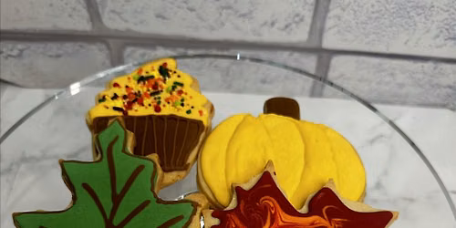 Autumn Vibes Cookie Decorating Class with Royal Icing!