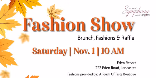 2025 Fashion Show and Brunch