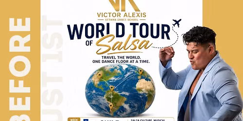 WORLD TOUR SALSA SESSION 4 WEEKS ON1 ON2 ONCHACHA
