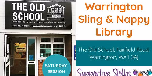 Saturday Warrington Sling and Cloth Nappy Library Session