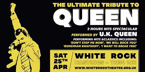 UK QUEEN LIVE at The White Rock Hastings