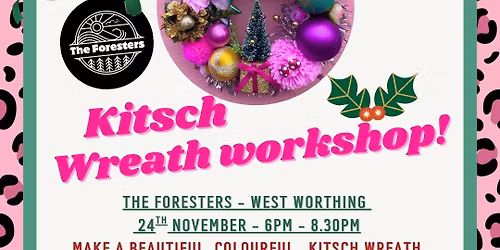 Christmas wreath workshop