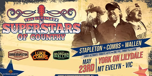 The Ultimate Superstars of Country Tribute - Mt Evelyn