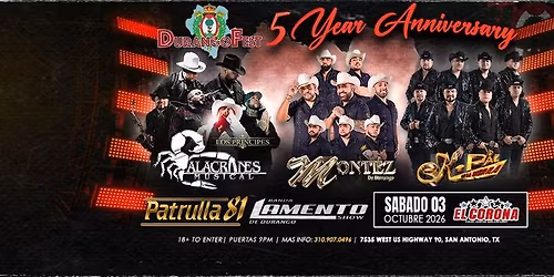 DURANGO FEST EN SAN ANTONIO 