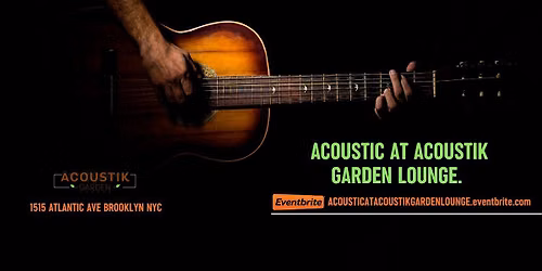 ACOUSTIC AT ACOUSTIK GARDEN LOUNGE