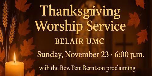 Community Thanksgiving Service