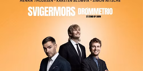 STANDUPSHOW \/\/  "SVIGERMORS DR\u00d8MMETRIO" \/\/ FREDAG 12\/12-25