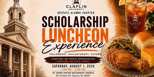 The Claflin Scholarship Luncheon Experience