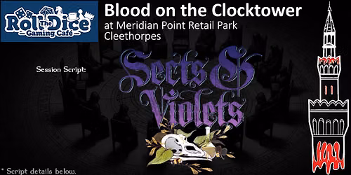 Blood On The Clocktower @ Roll The Dice Cafe Cleethorpes