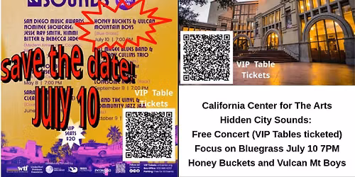 California Center for the Arts Hidden City Sounds