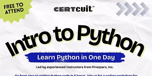 Intro to Python Coding Workshop