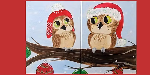Paint and Sip Holiday Hoots