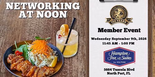 September Networking at Noon \u2014 Members Event