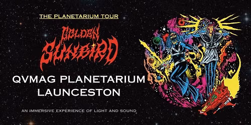 Golden Sunbird live at the QVMAG Planetarium