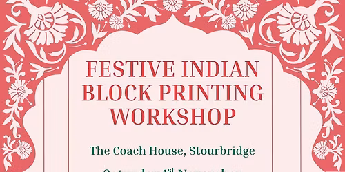 Festive Indian Block Printing Workshop
