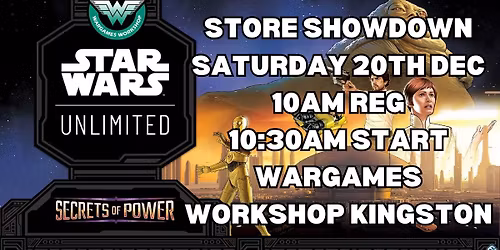 Star Wars Unlimited Secrets Of Power Store Showdown
