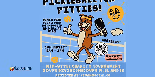 Pickleball for Pitties 