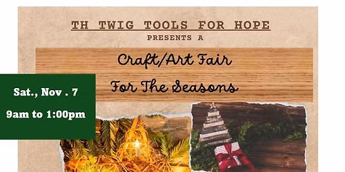 3rd Annual - Craft\/Art Fair For The Season