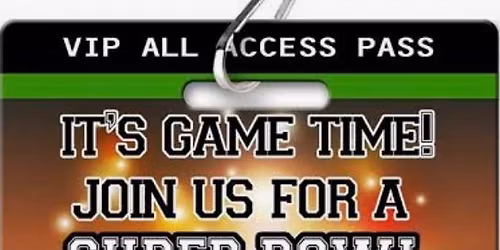 VFW Super Bowl Party \ud83c\udfc8 