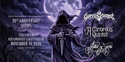 Gates of Ishtar + A Canorous Quintet + Ablaze My Sorrow 