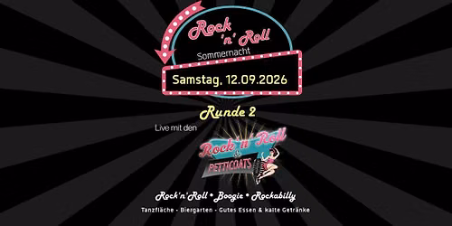 Rock\u00b4n\u00b4Roll Sommernacht 12.09.2026