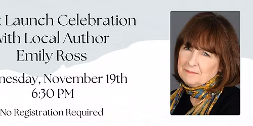 Book Launch Celebration with Emily Ross