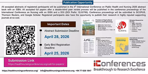 4th International Conference on Public Health and Nursing