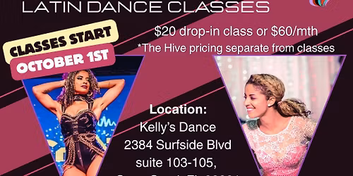 Ladies ONLY - Latin Dance Classes