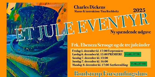 Et JuleEventyr - S\u00e6rforestilling