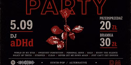 DEPECHE MODE PARTY