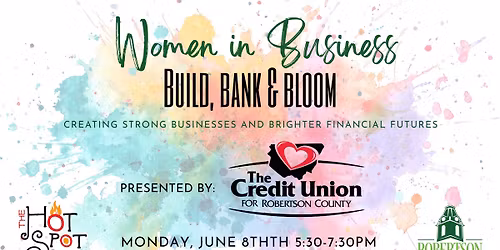 Women In Business - Build, Bank & Bloom