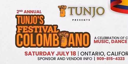 2nd Annual Tunjo's Festival Colombiano