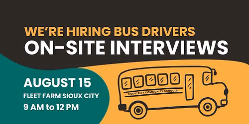 Bus Driver Hiring Event