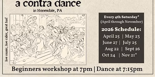 Contra Dance at The Cooperage!