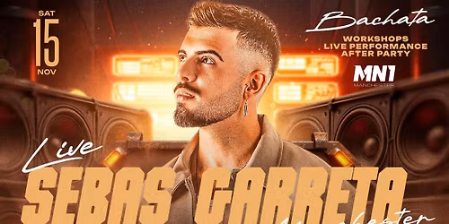 Sebas Garreta Manchester: Bachata All-Dayer | Saturday 15th November