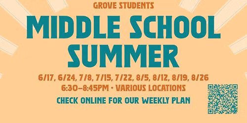 Middle School Summer Nights :: House\/Church Party