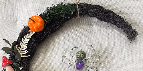 Crescent Moon fall wreath