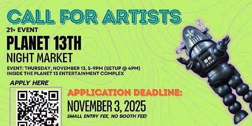 Nov 13 Planet 13th Night Market