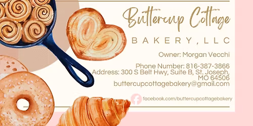 Mosaic Pop-Up Event Buttercup Cottage Bakery