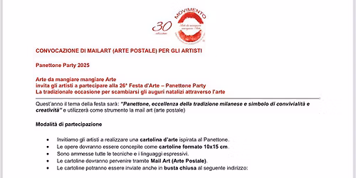 30\u00b0 Panettone Party