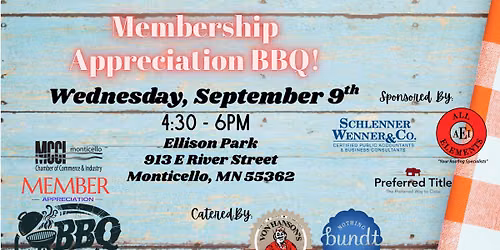 2026 Membership Appreciation BBQ