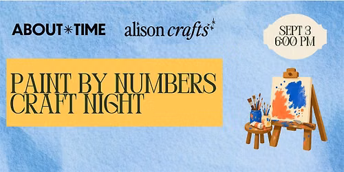 Paint by Numbers Event with Alison Crafts