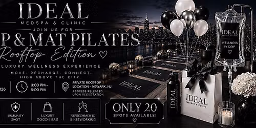 DRIP & Mat Pilates Rooftop edition