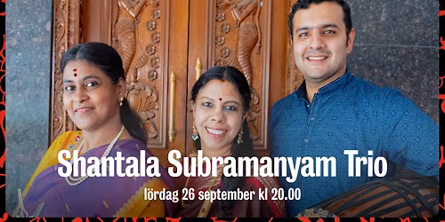 Shantala Subramanyam trio