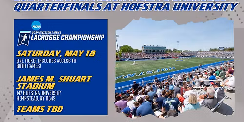 NCAA Mens Lacrosse Championships - Division I Mens Semifinals at Scott Stadium