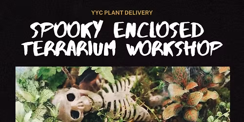 Spooky Enclosed Terrarium Workshop | Buffalo 9 Brewing Co.