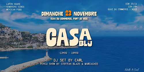 CASA BL\u00d9 @ Quai du Commerce, Port de Nice