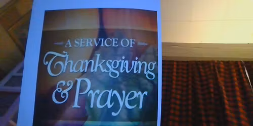 Thanksgiving Worship Service