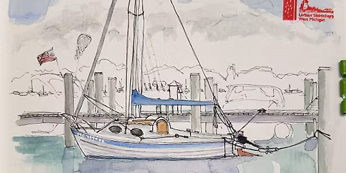 Let's Sketch the Ottawa Beach Marina
