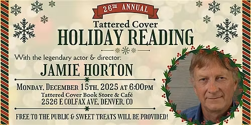Annual Holiday Reading featuring Jamie Horton